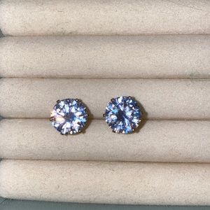 CZ stud earrings